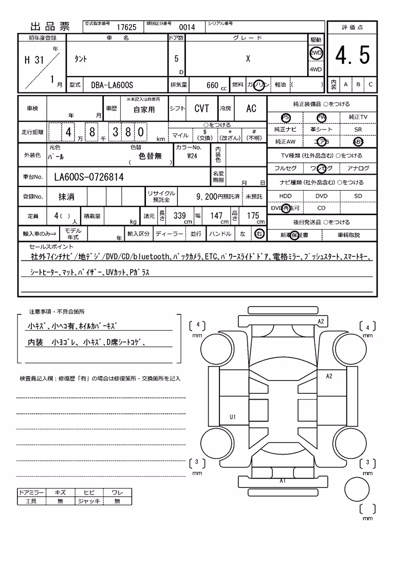 DAIHATSU TANTO