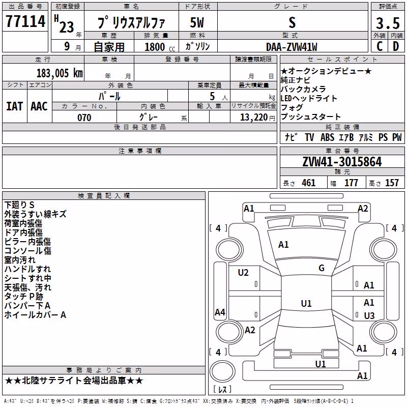 TOYOTA PRIUS ALPHA