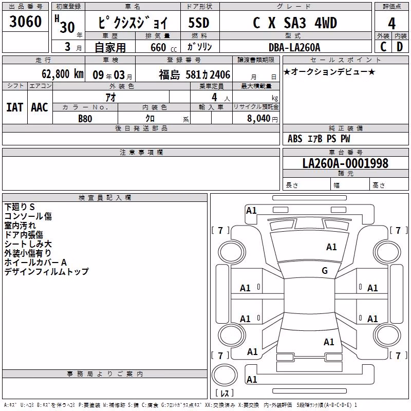 TOYOTA PIXIS JOY