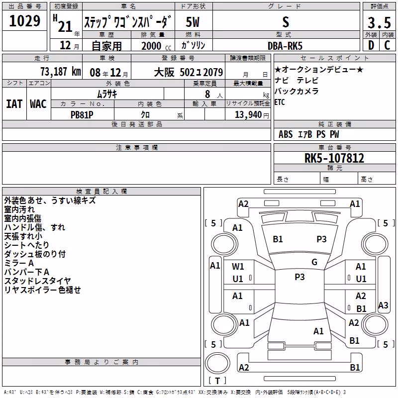 HONDA STEPWGN