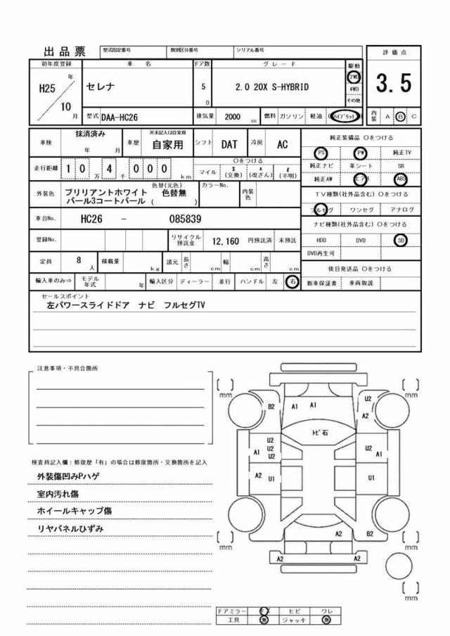 NISSAN SERENA