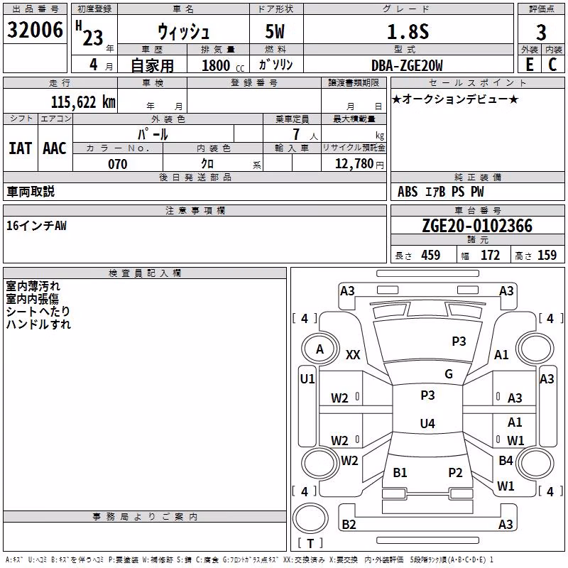 TOYOTA WISH