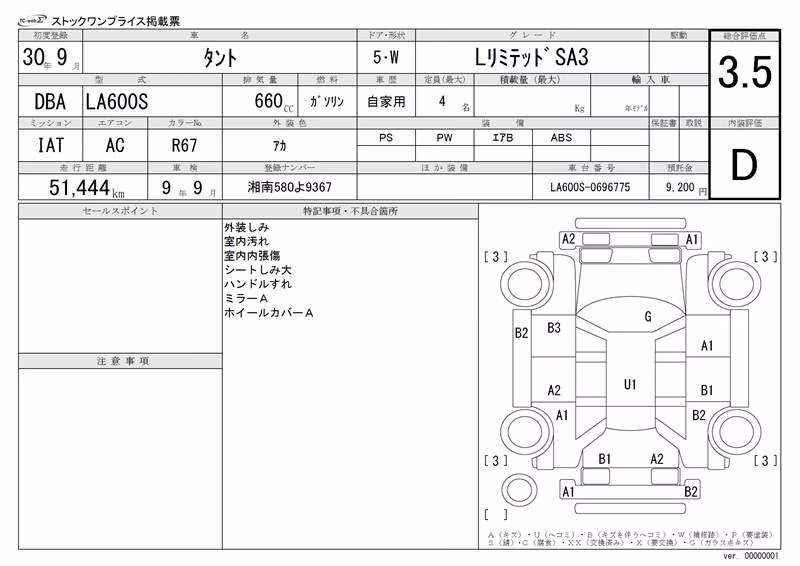 DAIHATSU TANTO