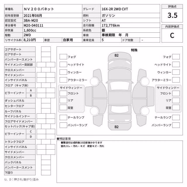 NISSAN NV200