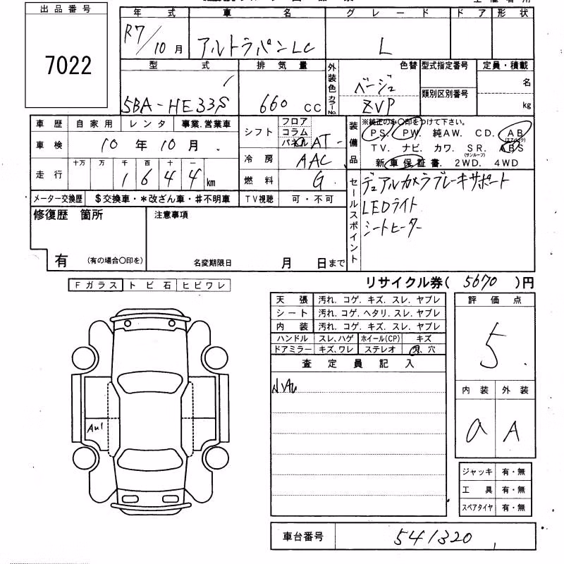 SUZUKI ALTO LAPIN