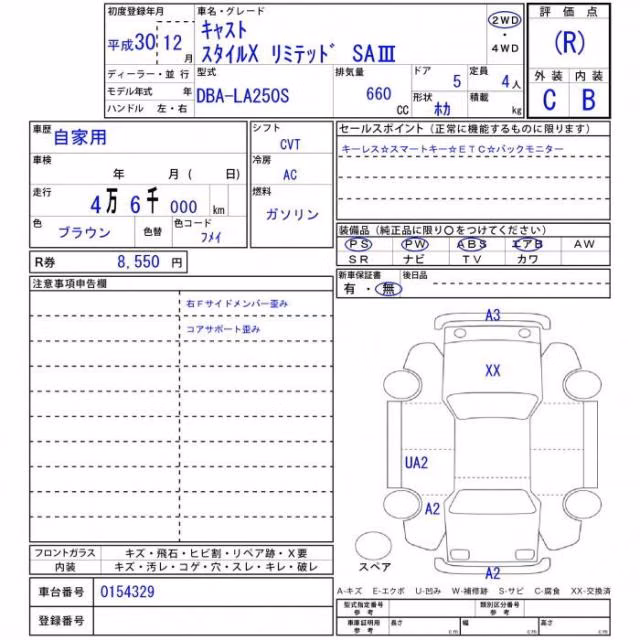 DAIHATSU CAST