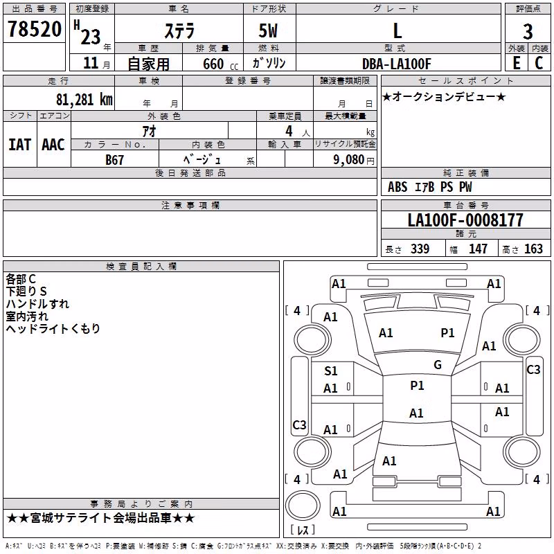 SUBARU STELLA