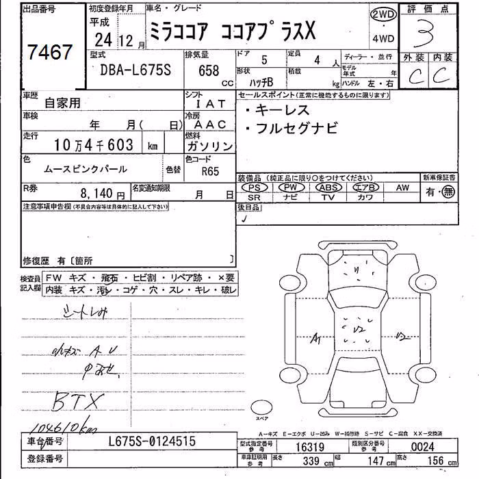 DAIHATSU MIRA COCOA