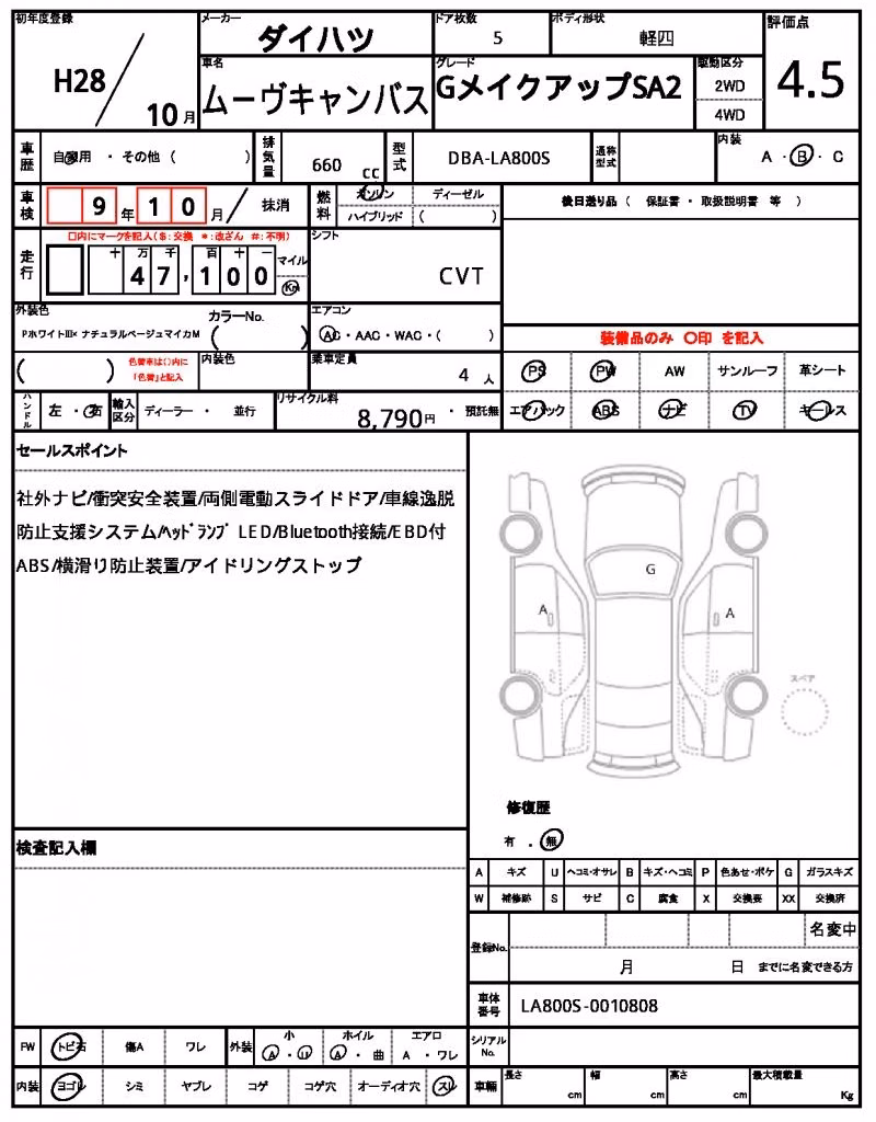 DAIHATSU MOVE CANBUS