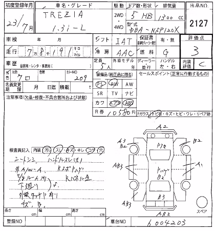 SUBARU TREZIA