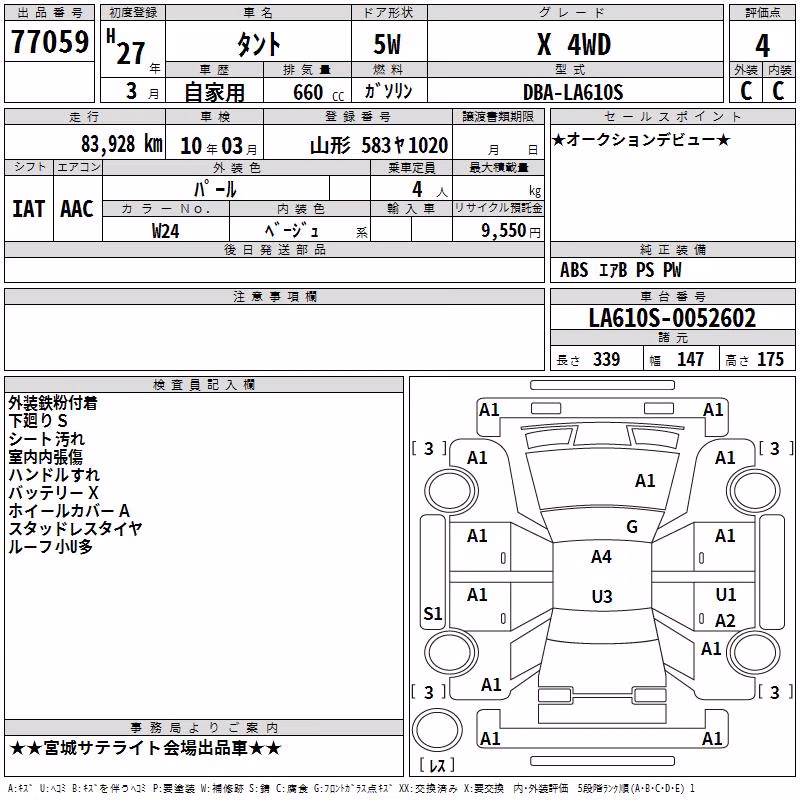 DAIHATSU TANTO