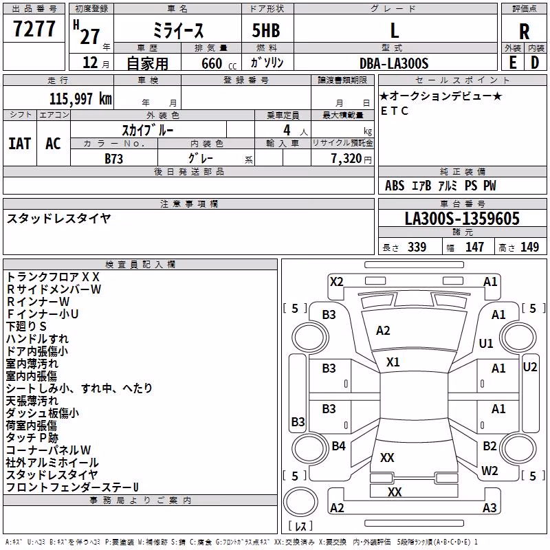 DAIHATSU MIRA E:S