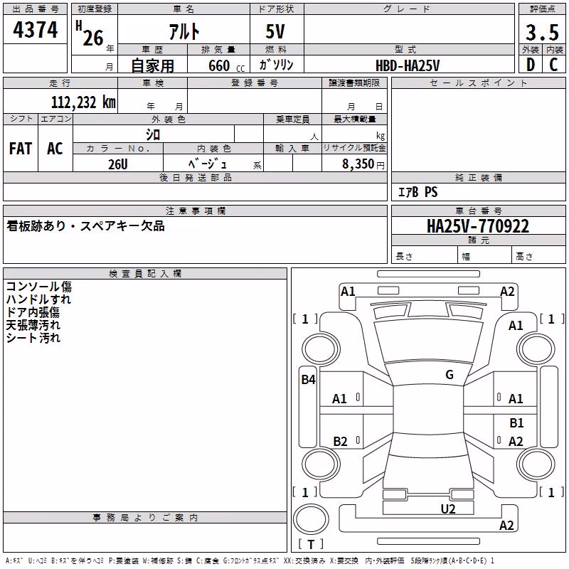 SUZUKI ALTO