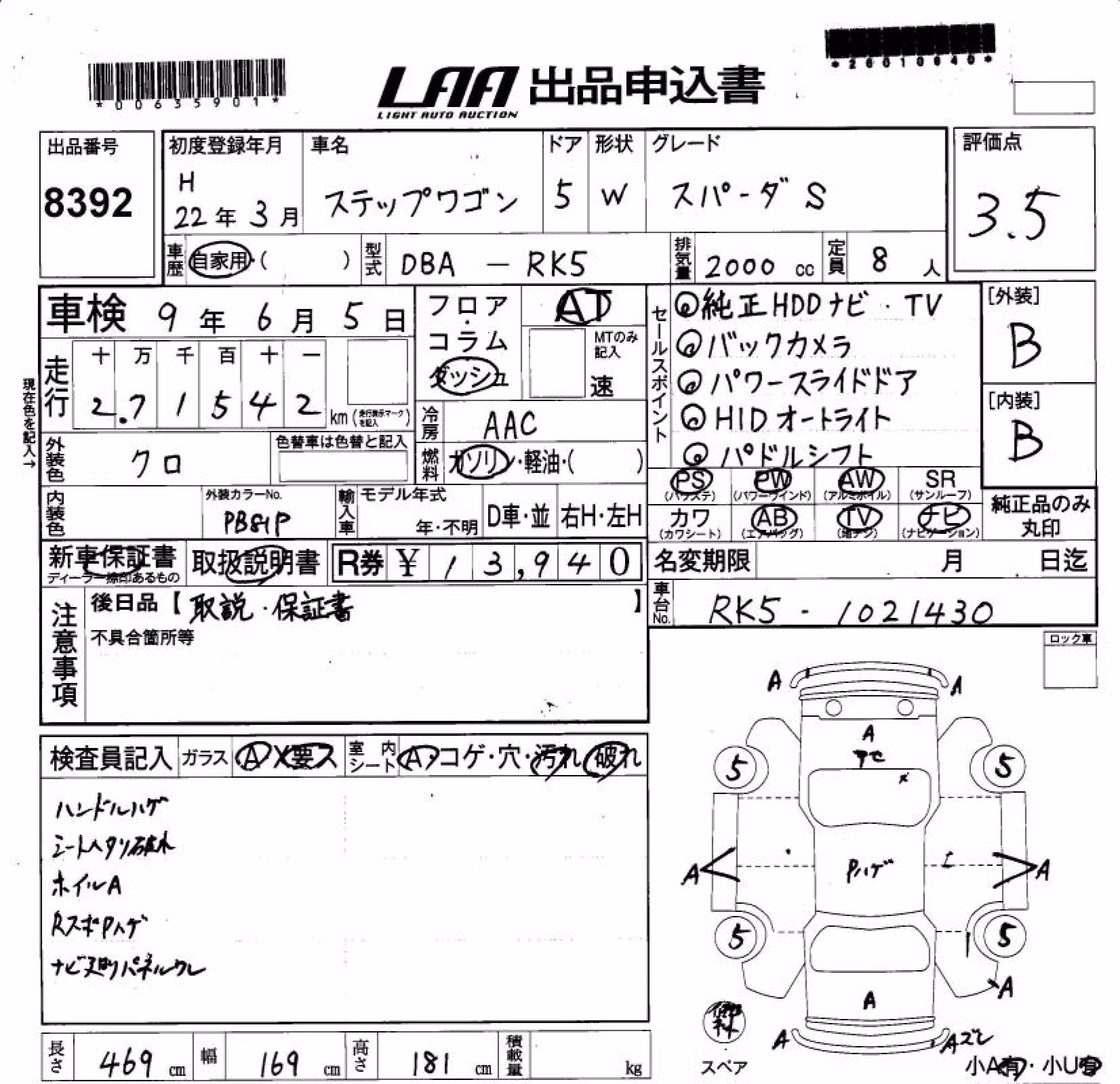 HONDA STEPWGN