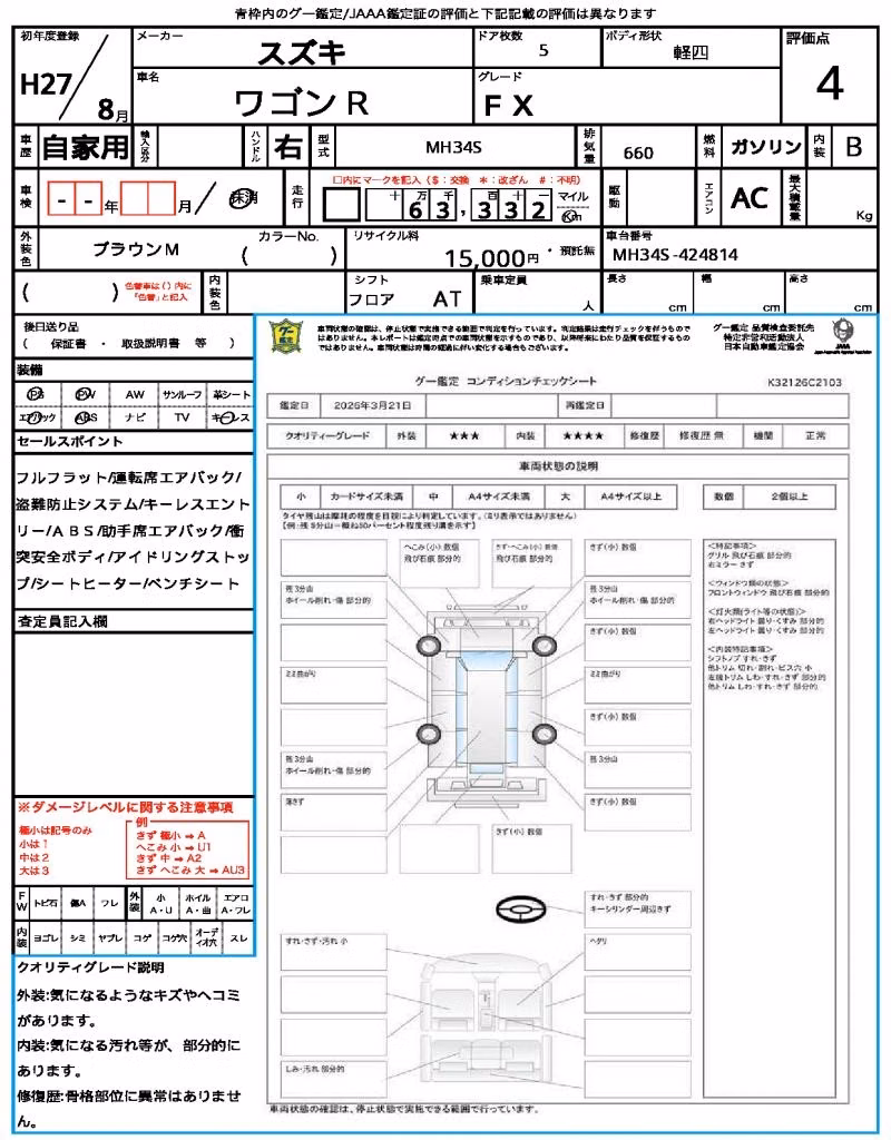 SUZUKI WAGON R