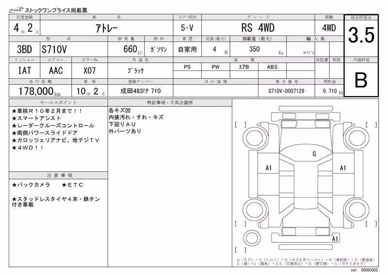 DAIHATSU ATRAI