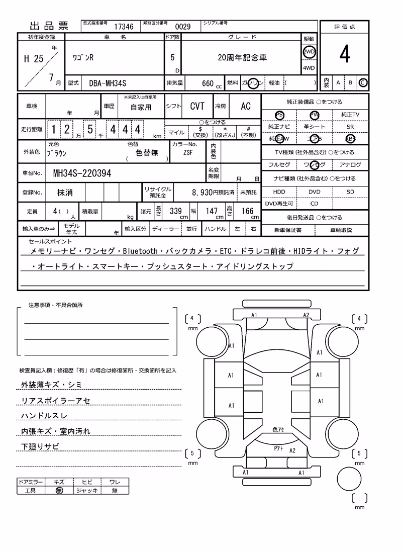 SUZUKI WAGON R