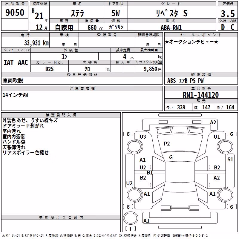 SUBARU STELLA
