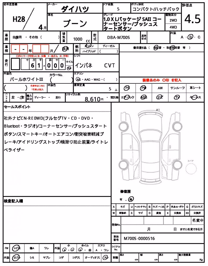 DAIHATSU BOON