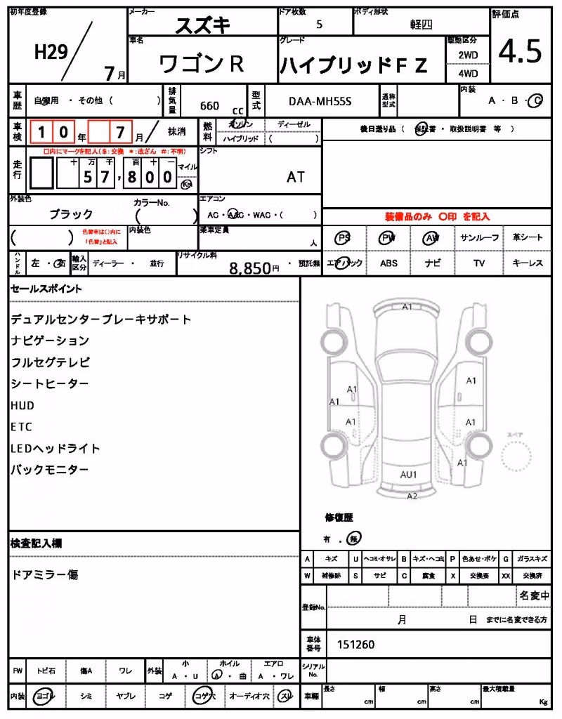SUZUKI WAGON R