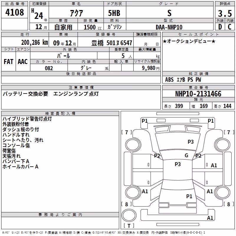TOYOTA AQUA