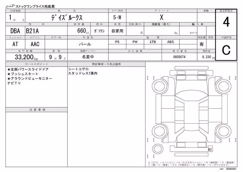NISSAN DAYZ ROOX
