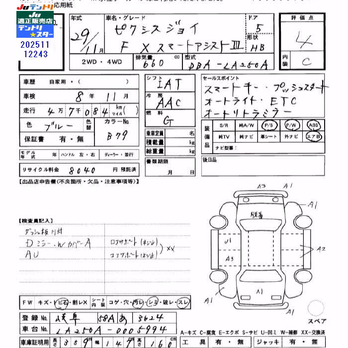 TOYOTA PIXIS JOY