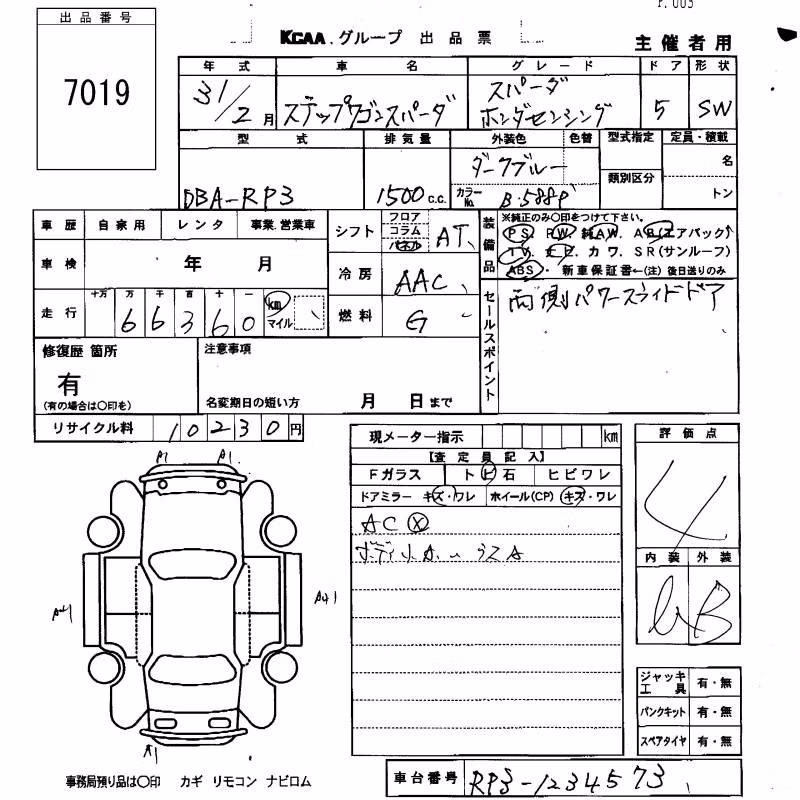 HONDA STEPWGN