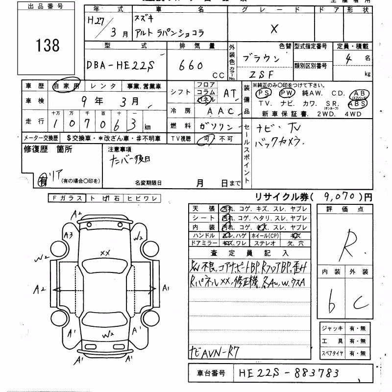 SUZUKI ALTO LAPIN
