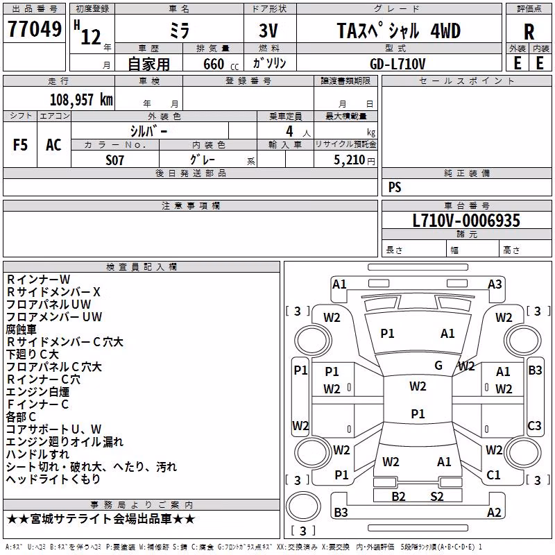DAIHATSU MIRA