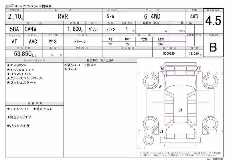 MITSUBISHI RVR