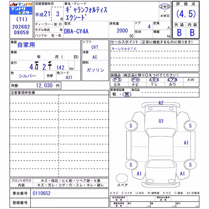 MITSUBISHI GALANT FORTIS