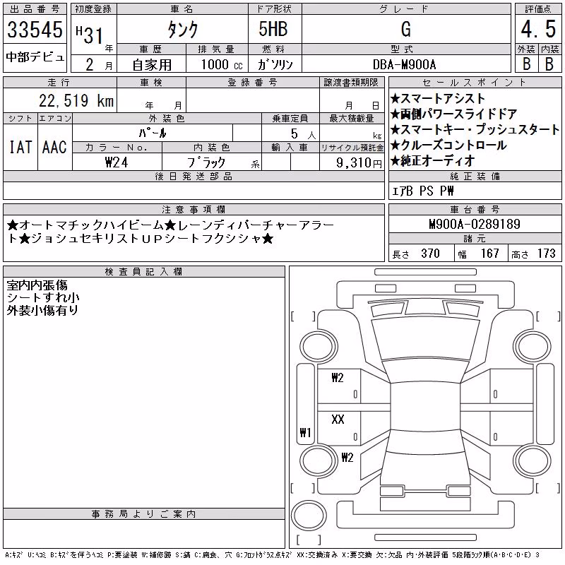 TOYOTA TANK