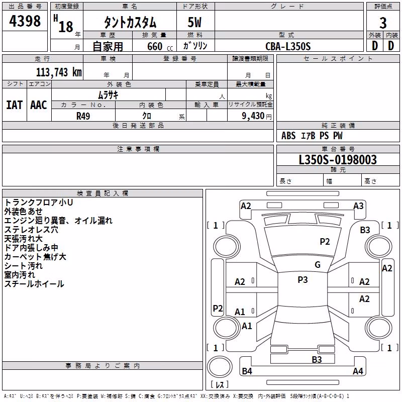 DAIHATSU TANTO