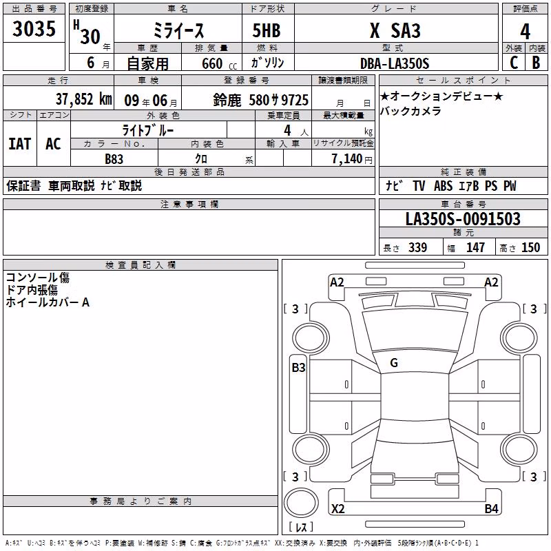 DAIHATSU MIRA E:S