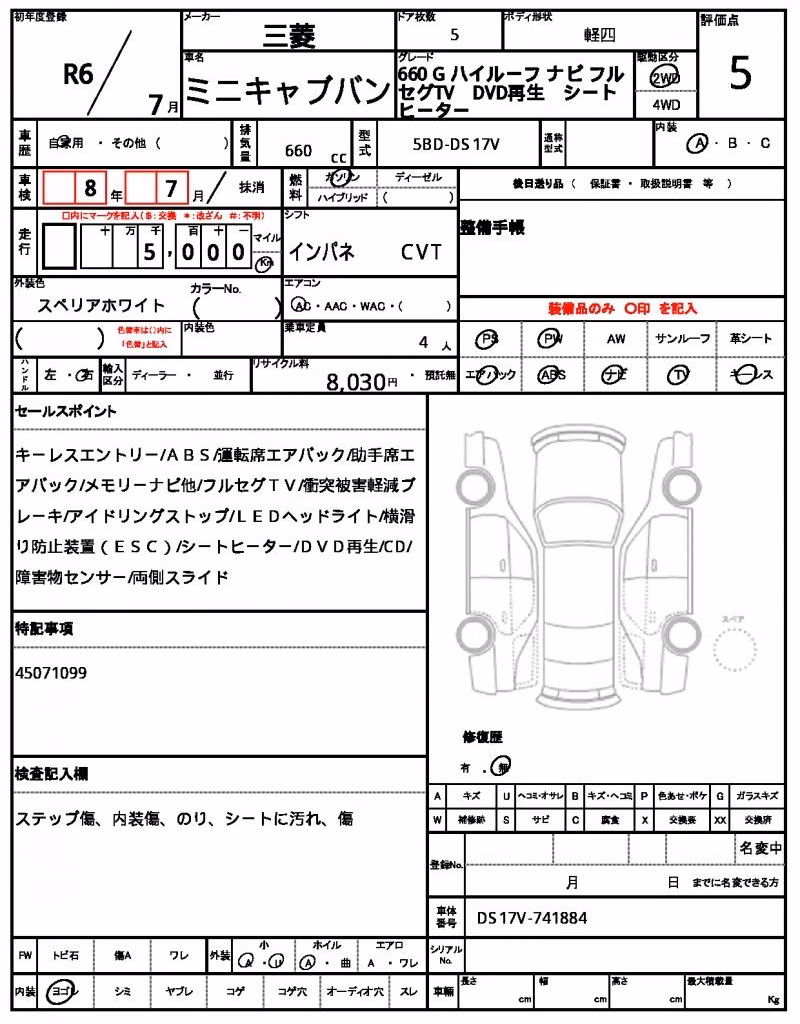 MITSUBISHI MINICAB