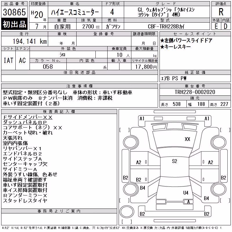 TOYOTA REGIUS ACE