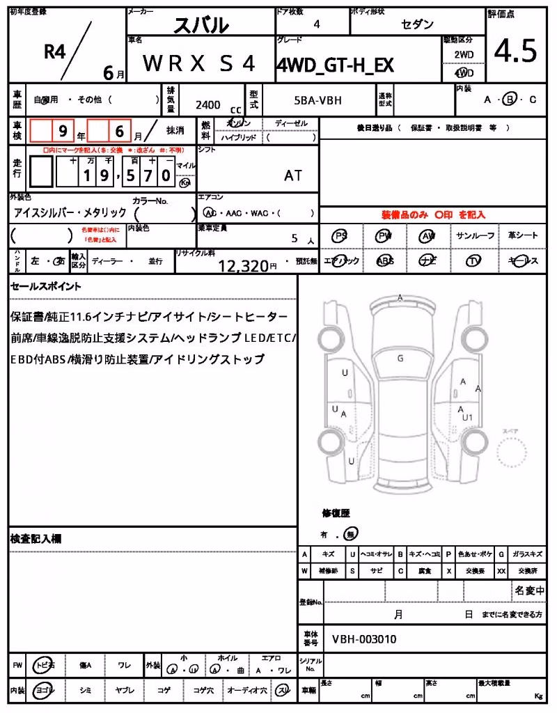 SUBARU IMPREZA WRX