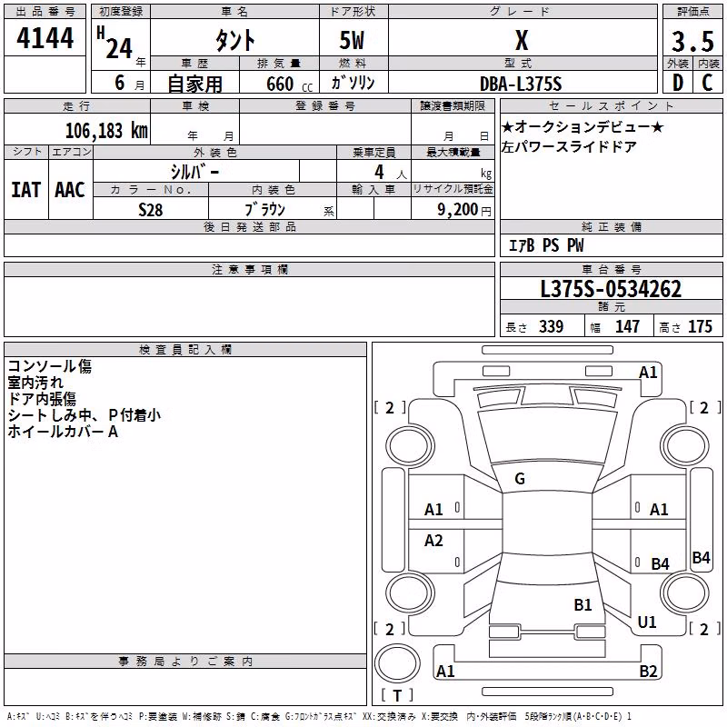 DAIHATSU TANTO