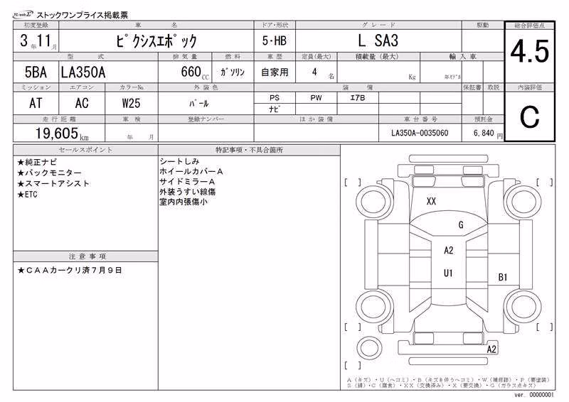 TOYOTA PIXIS EPOCH