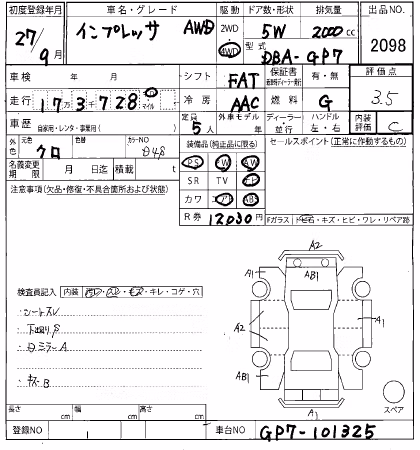 SUBARU IMPREZA