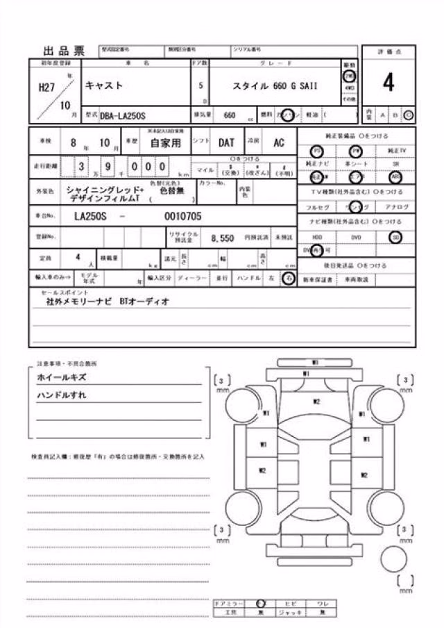 DAIHATSU CAST