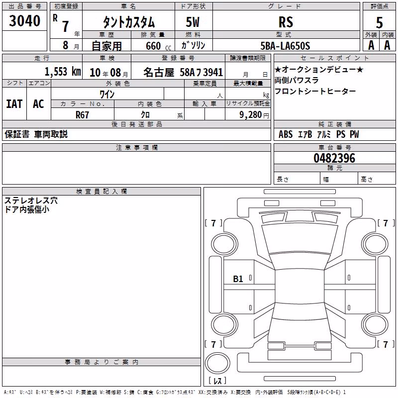DAIHATSU TANTO