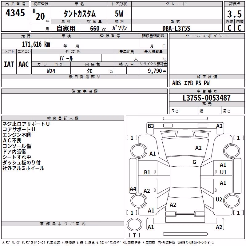 DAIHATSU TANTO