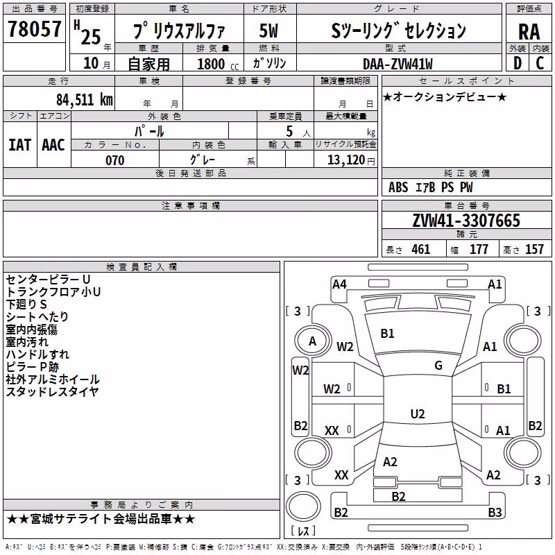 TOYOTA PRIUS ALPHA