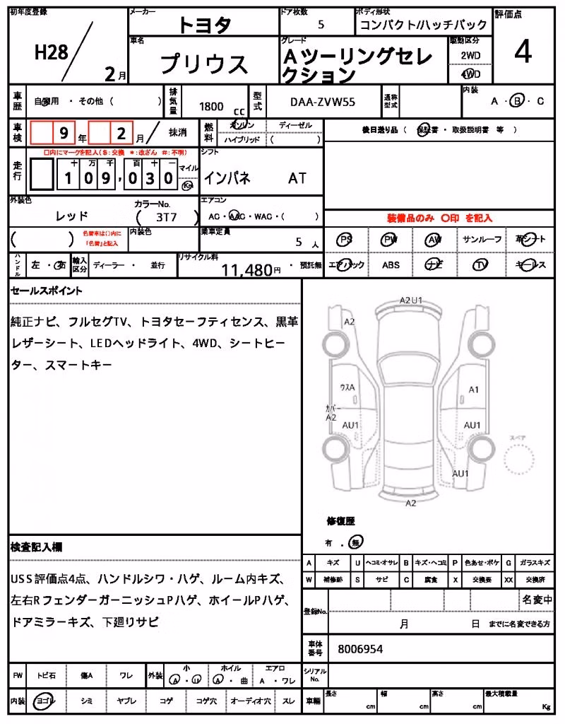 TOYOTA PRIUS