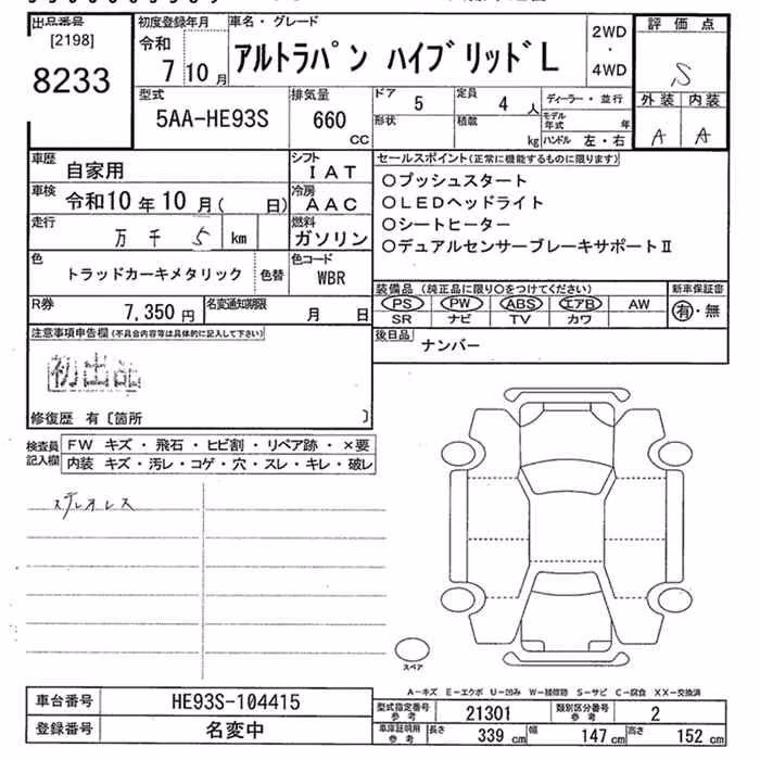 SUZUKI ALTO LAPIN