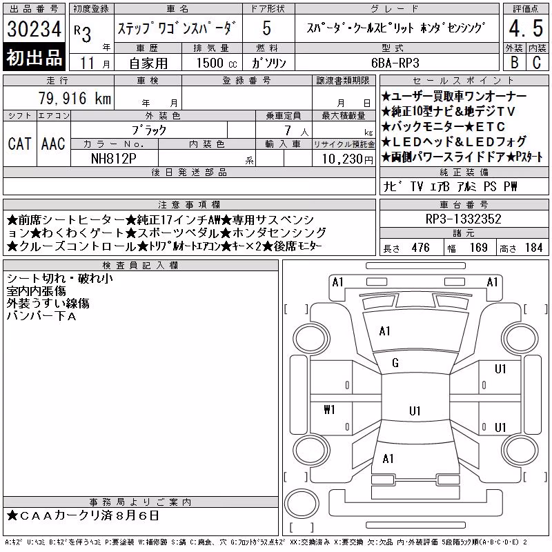 HONDA STEPWGN