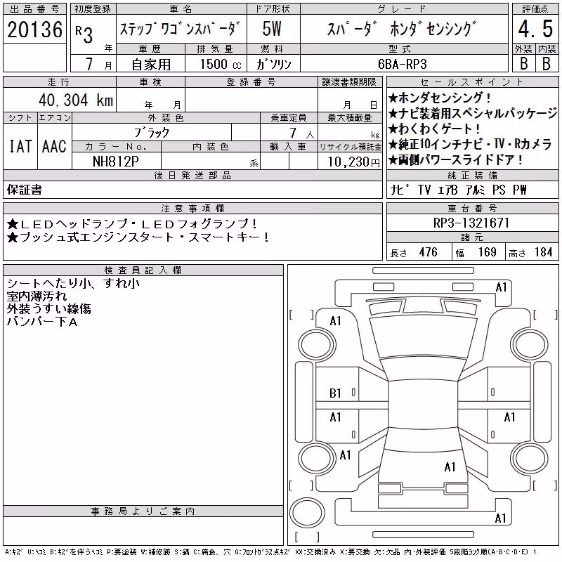 HONDA STEPWGN