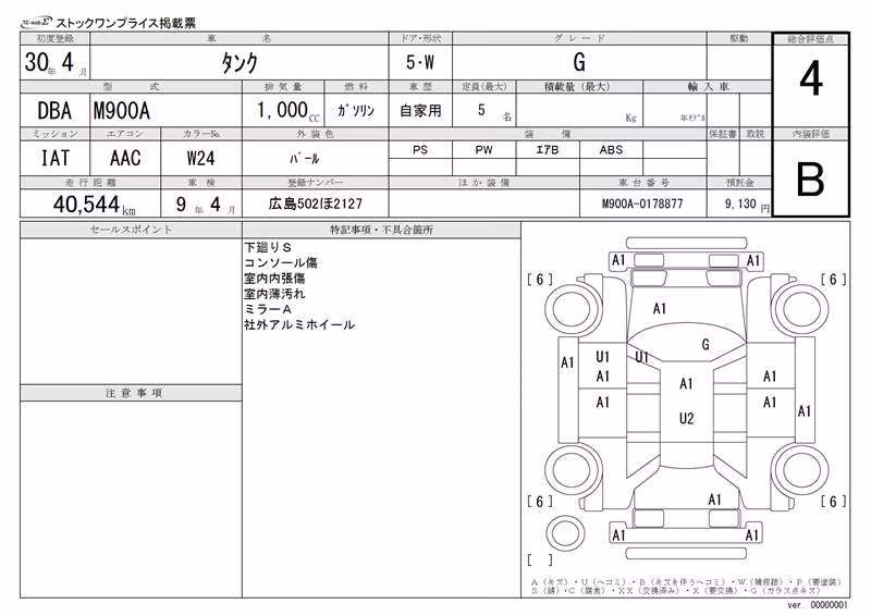 TOYOTA TANK